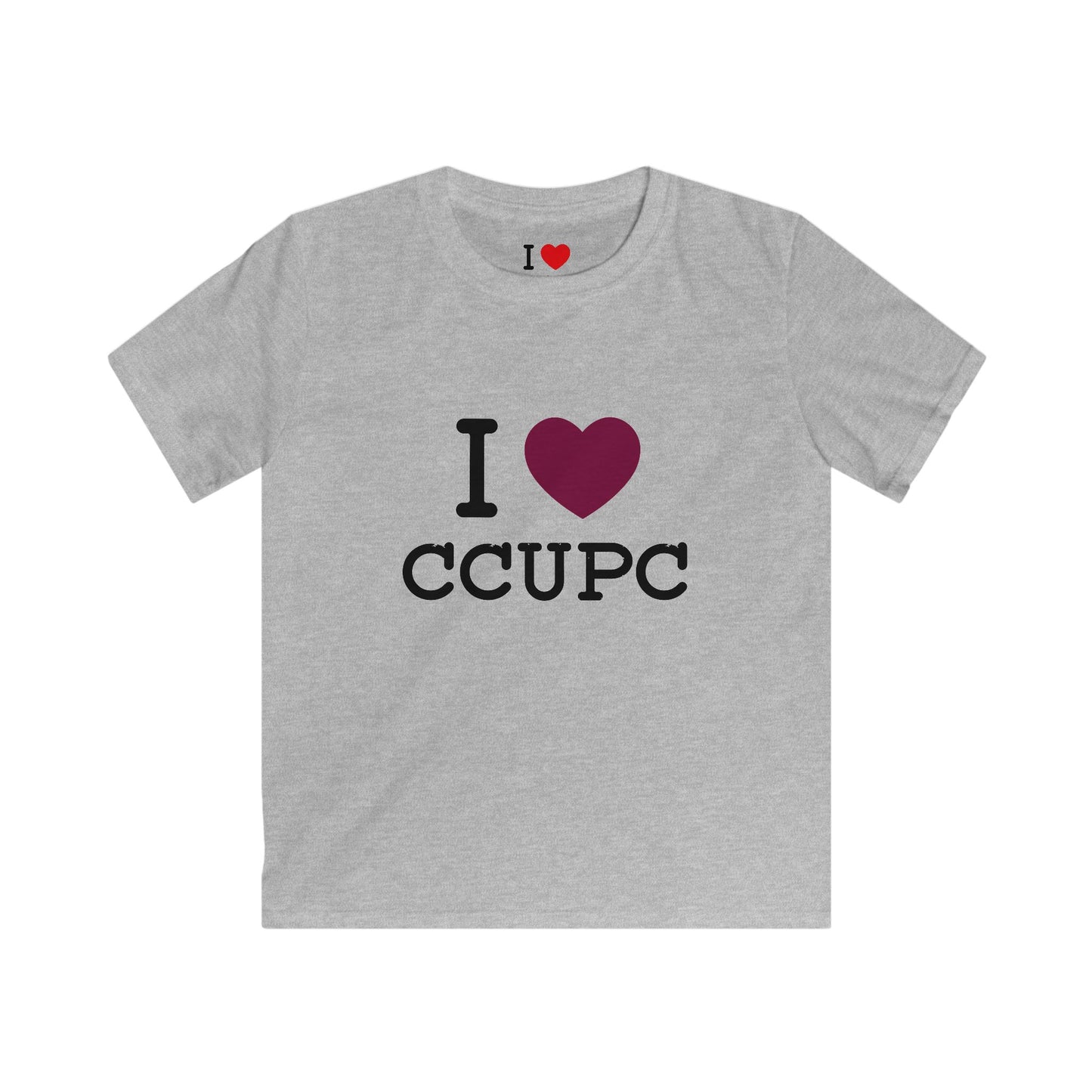 I "Heart" CCUPC- maroon heart- youth