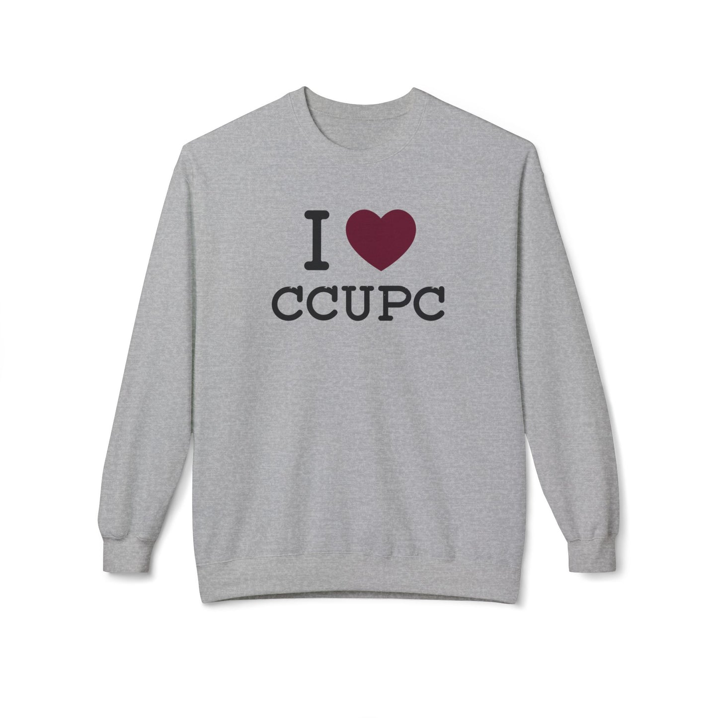 I "Heart" CCUPC- maroon heart