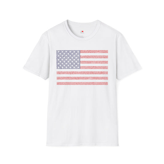 US Flag- navy and red