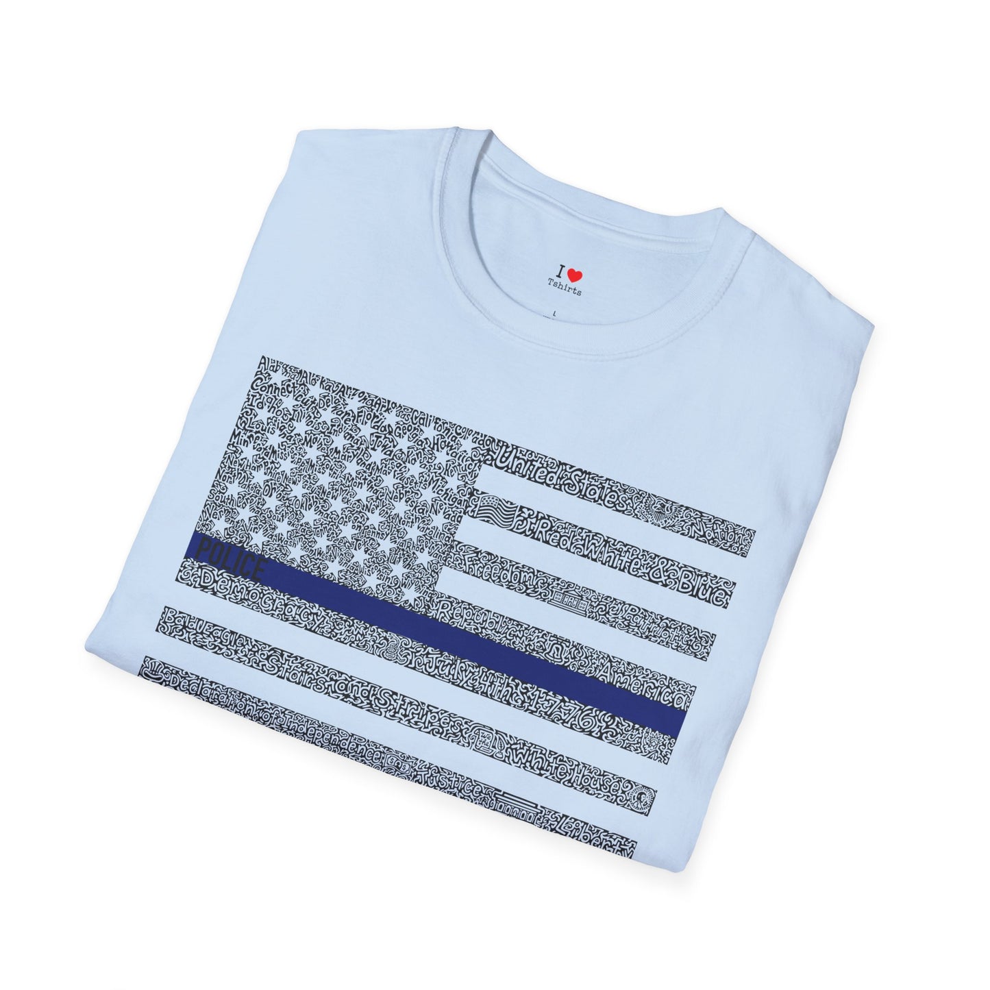 US Flag- police