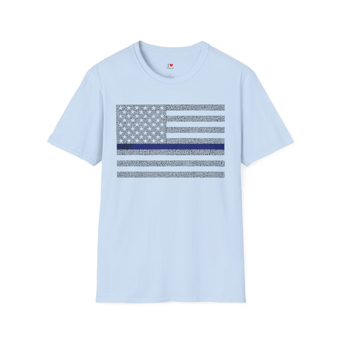 US Flag- police