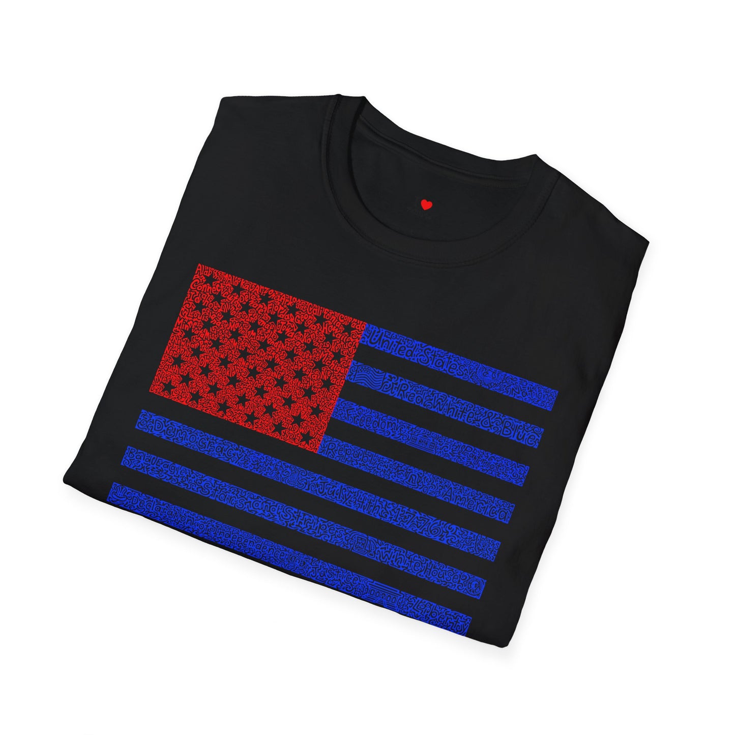 US Flag- red and blue