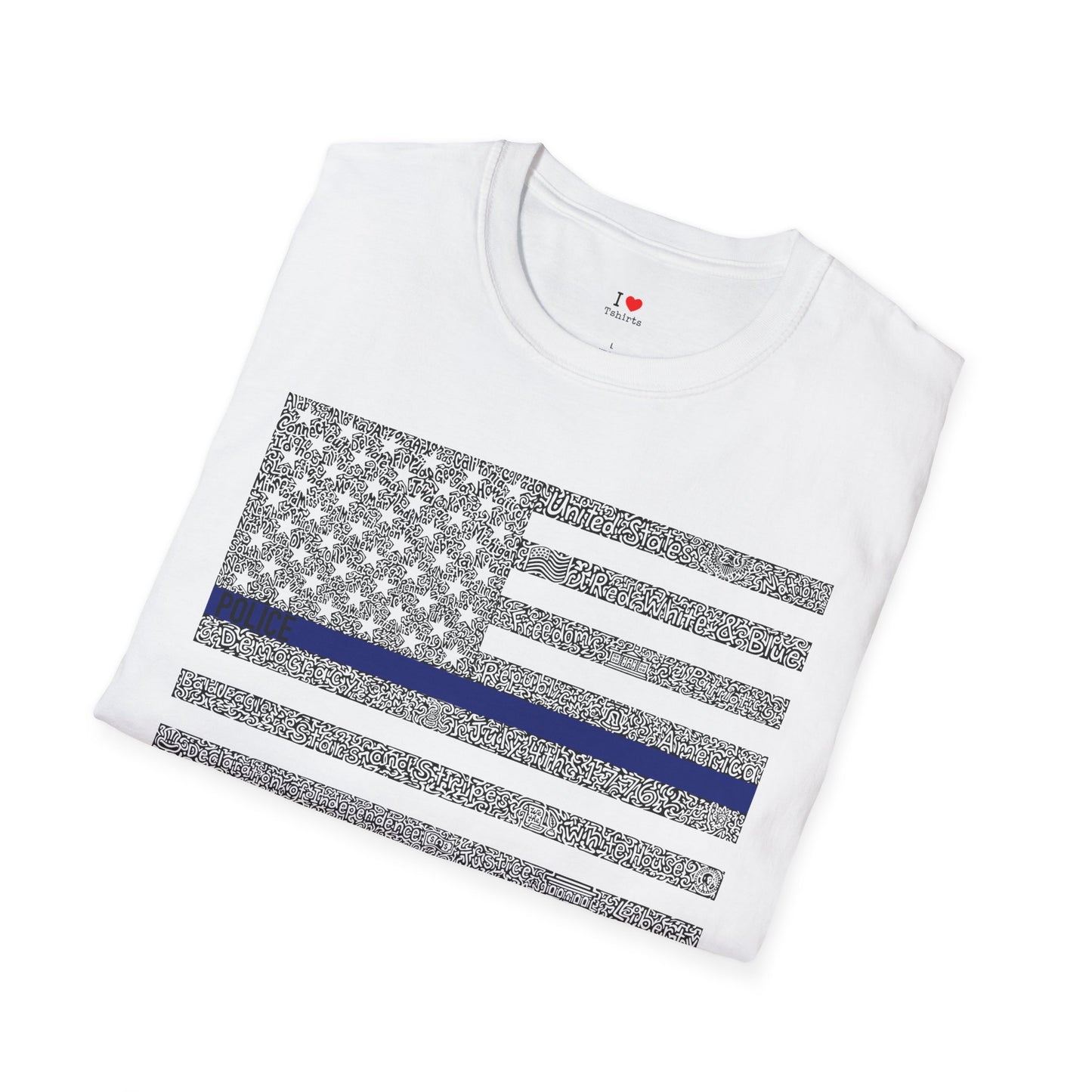 US Flag- police