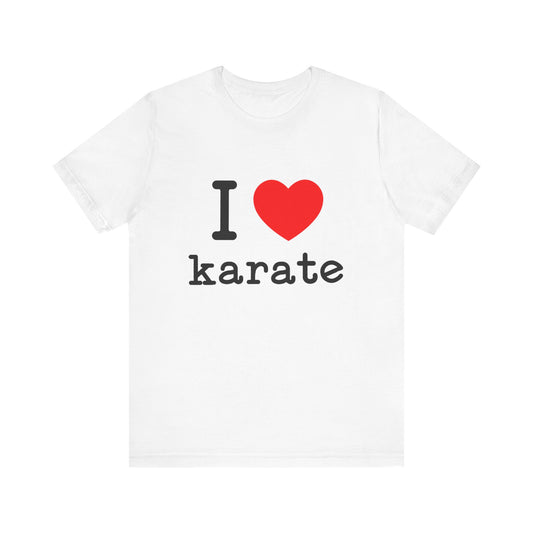 I Love Karate