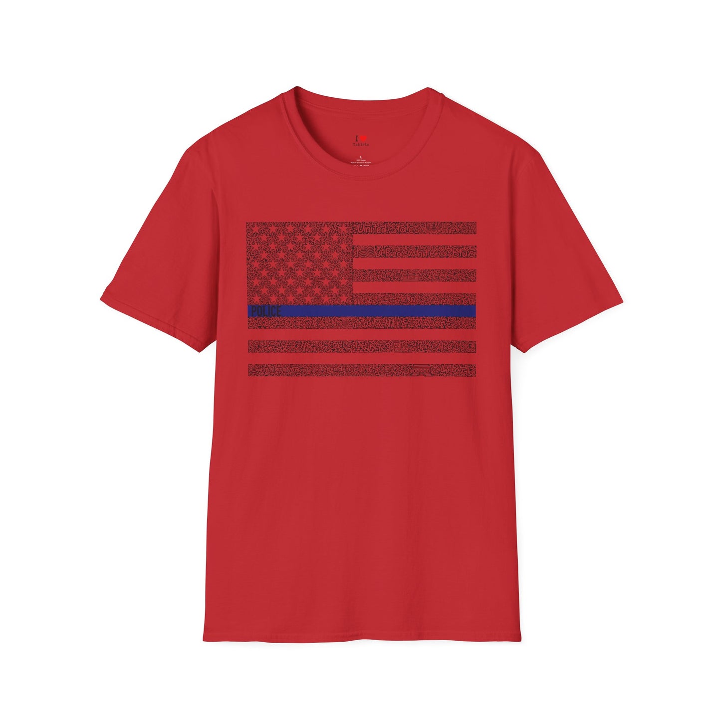 US Flag- police