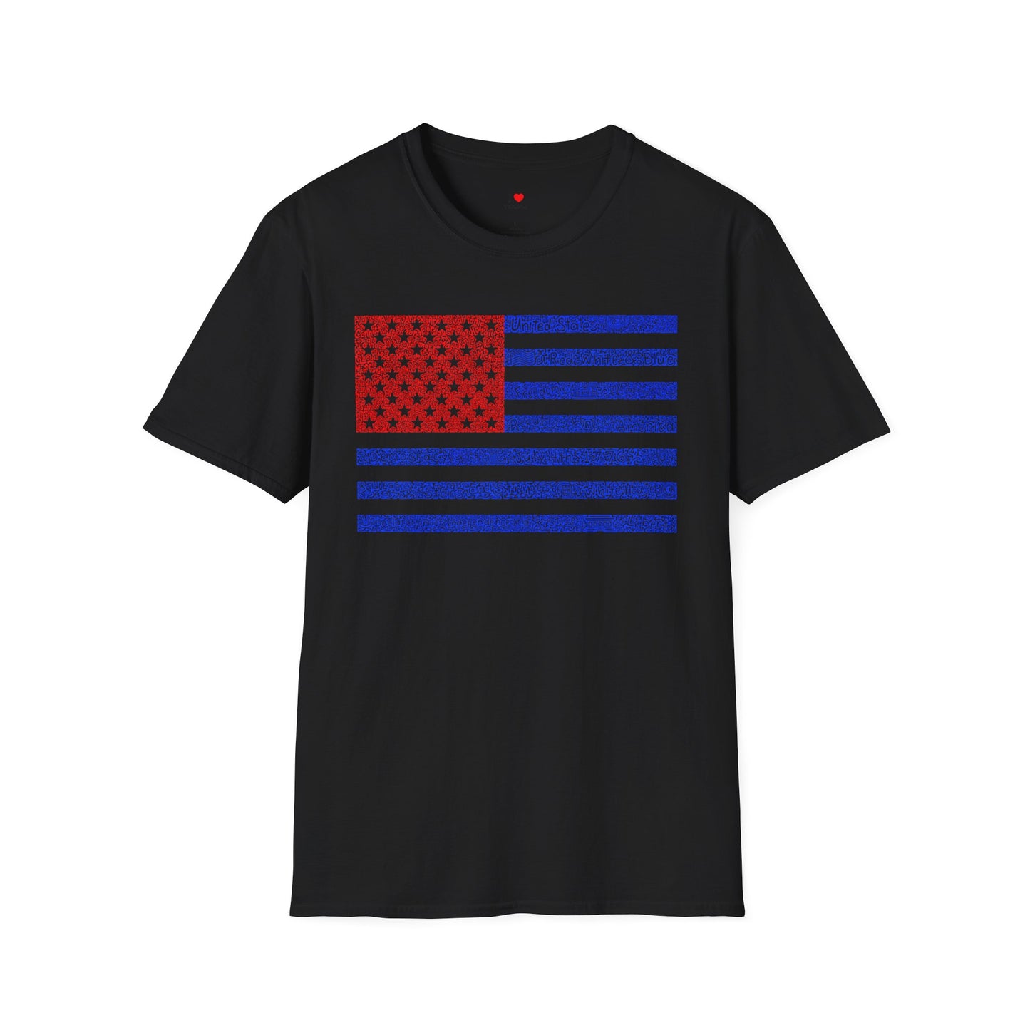 US Flag- red and blue