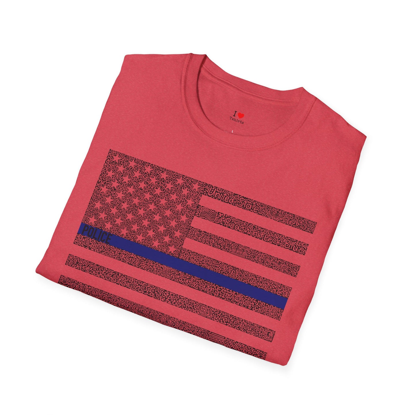 US Flag- police