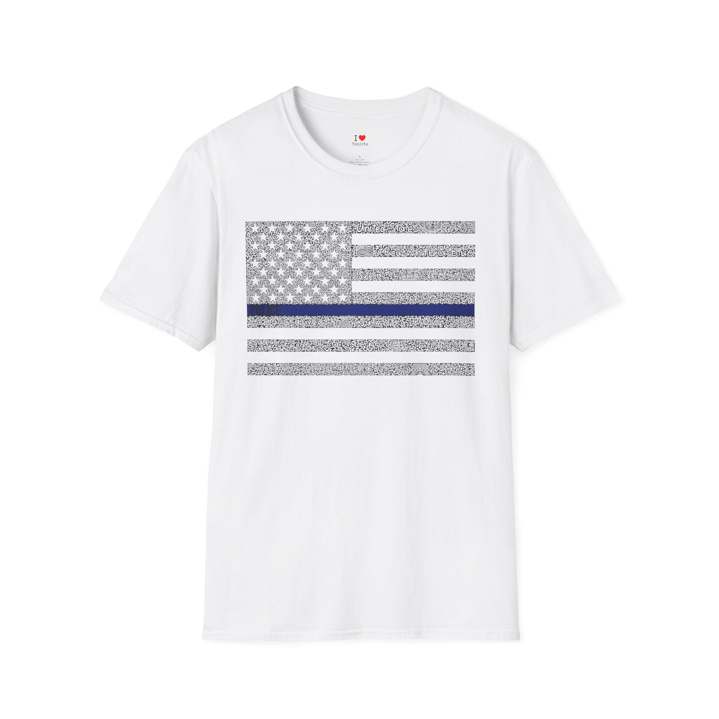 US Flag- police