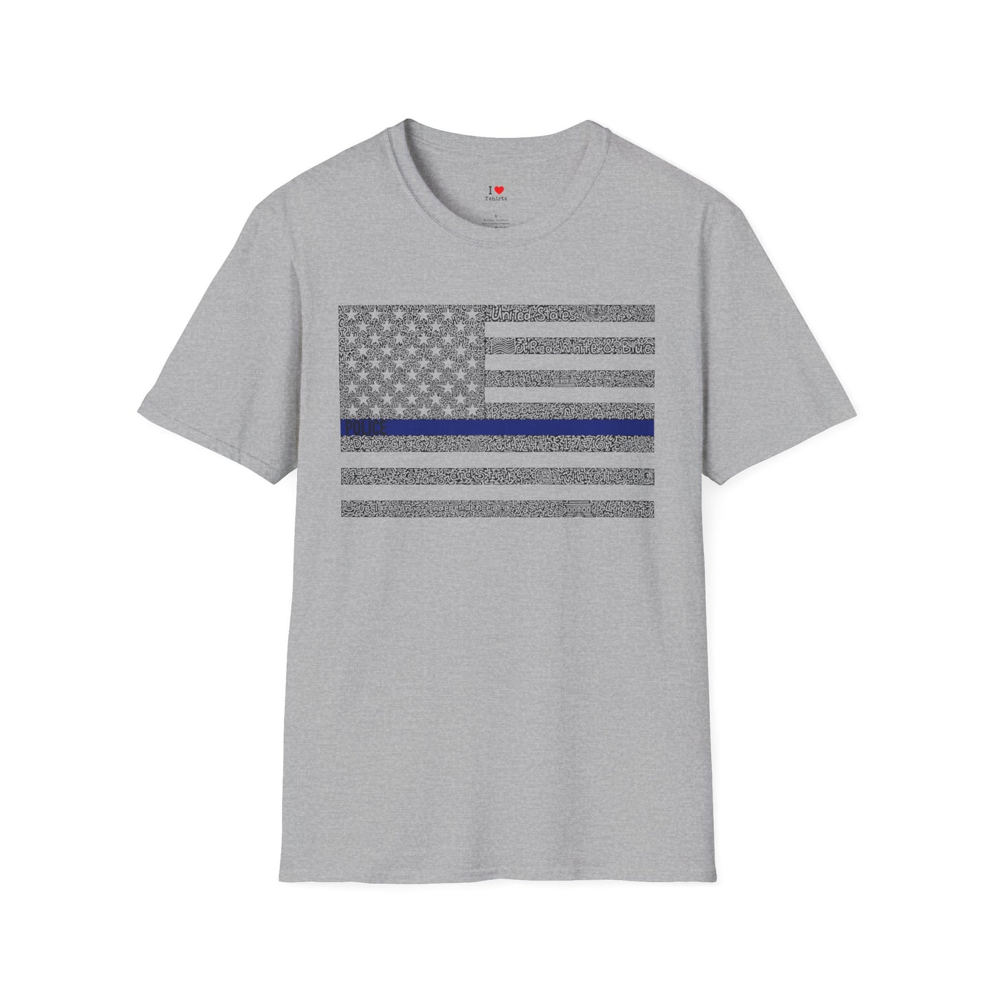 US Flag- police