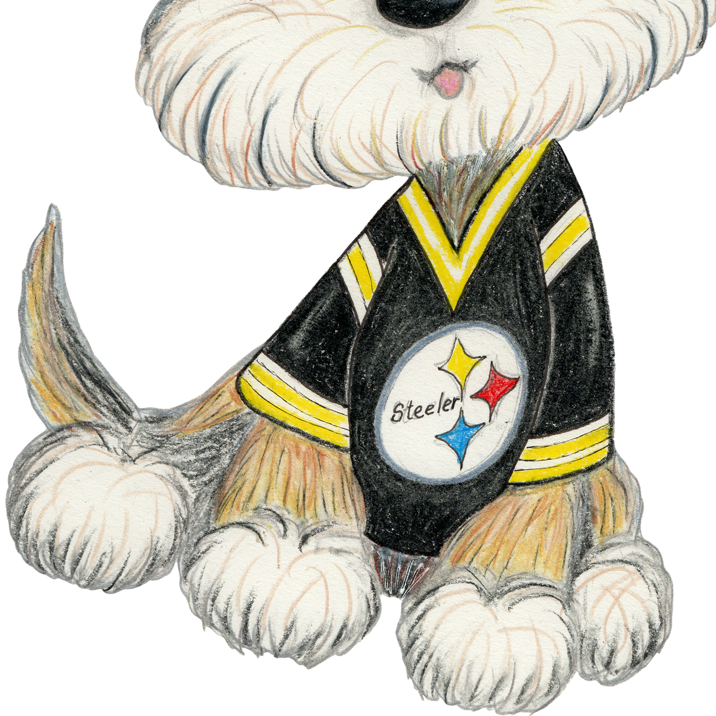 Black and Gold Pup