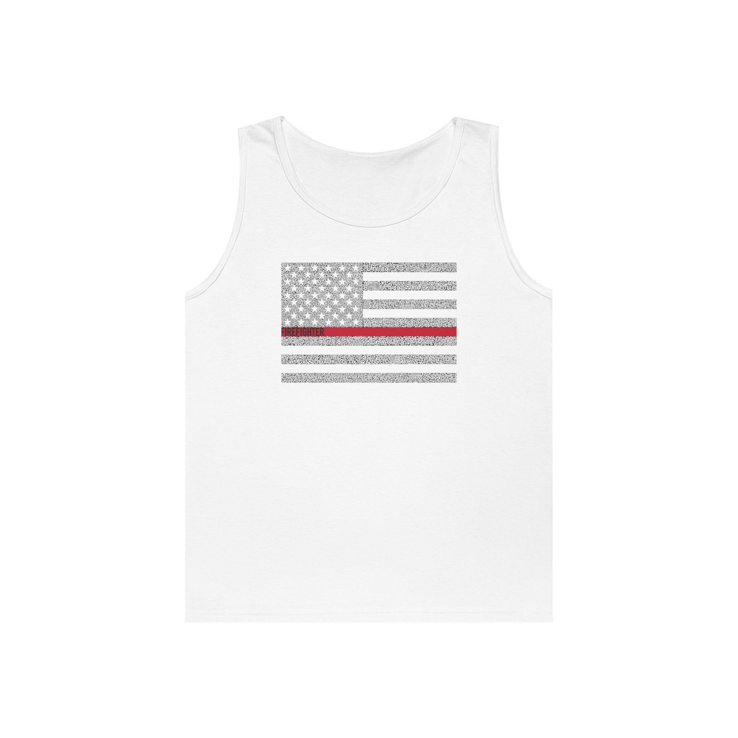 US Flag Tribute Tank Tops
