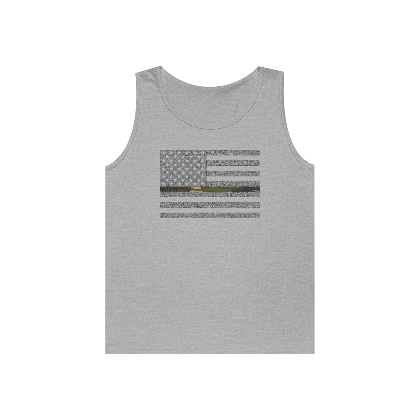 US Flag Tribute Tank Tops