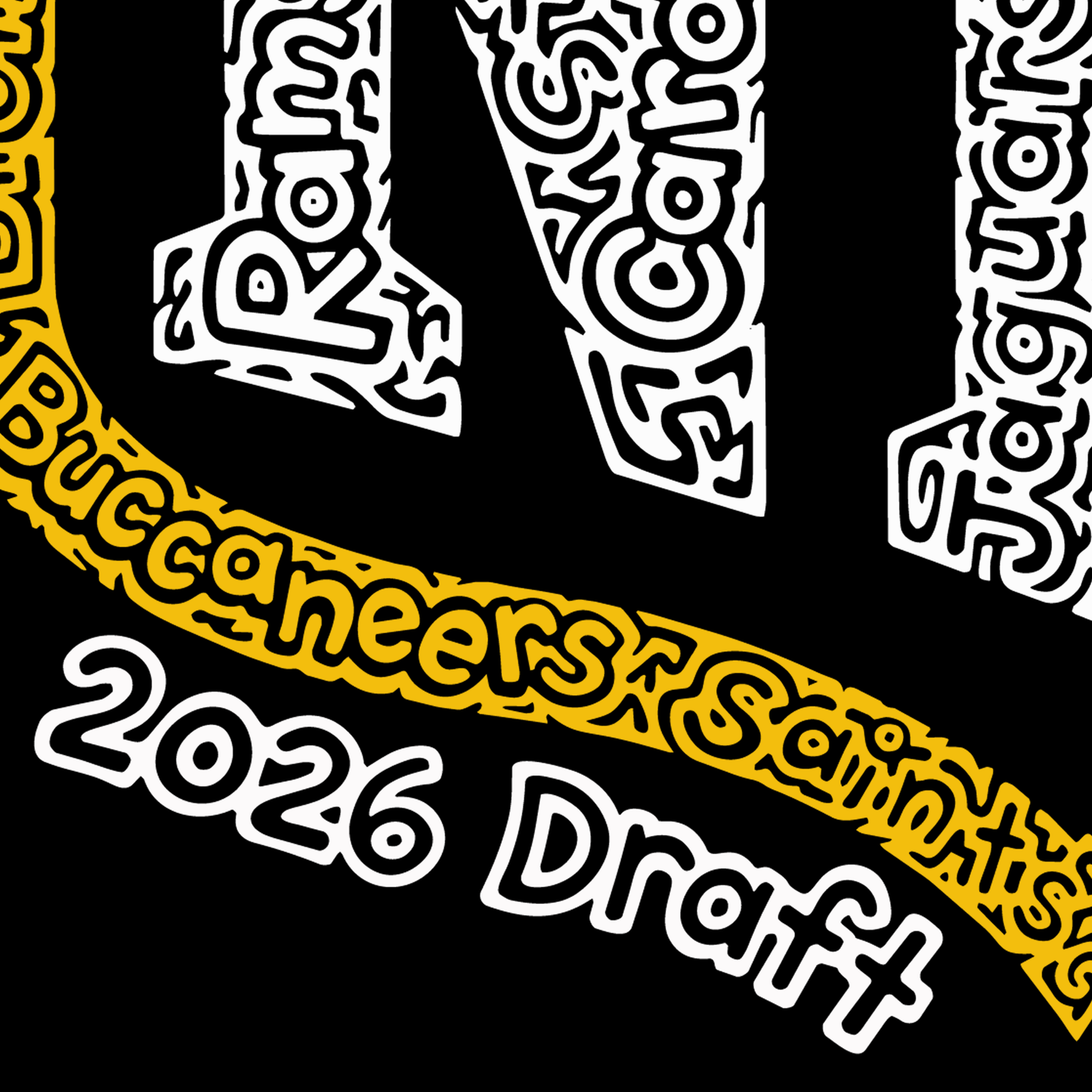 NFL Draft small left chest logo