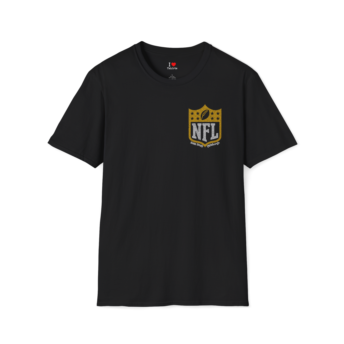 NFL Draft small left chest logo