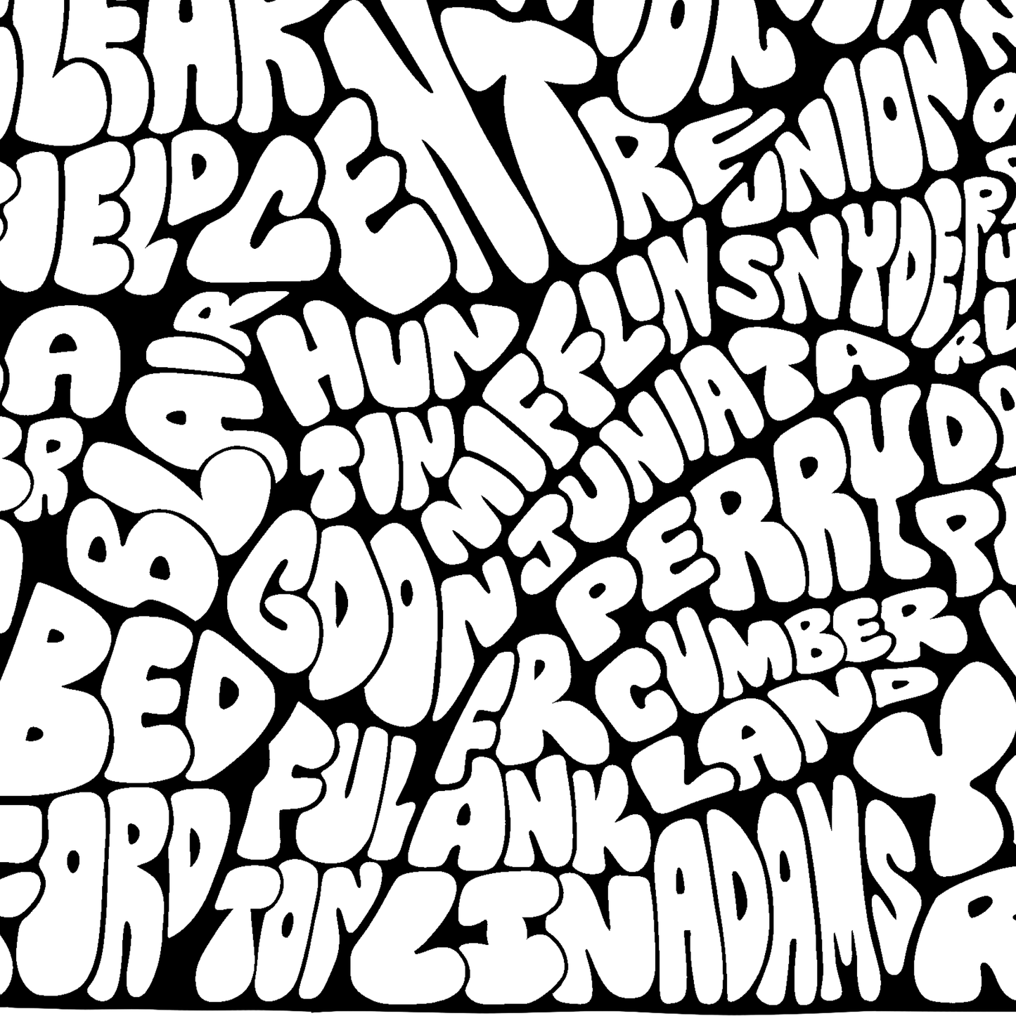 PA Counties- outline