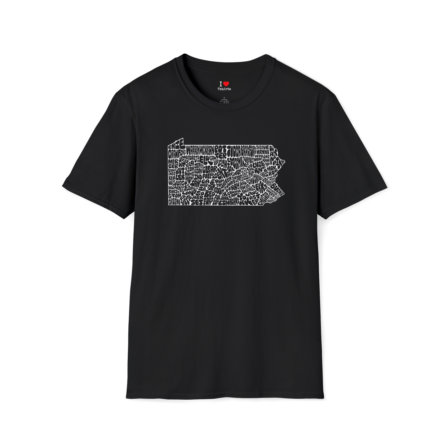 PA Counties- outline