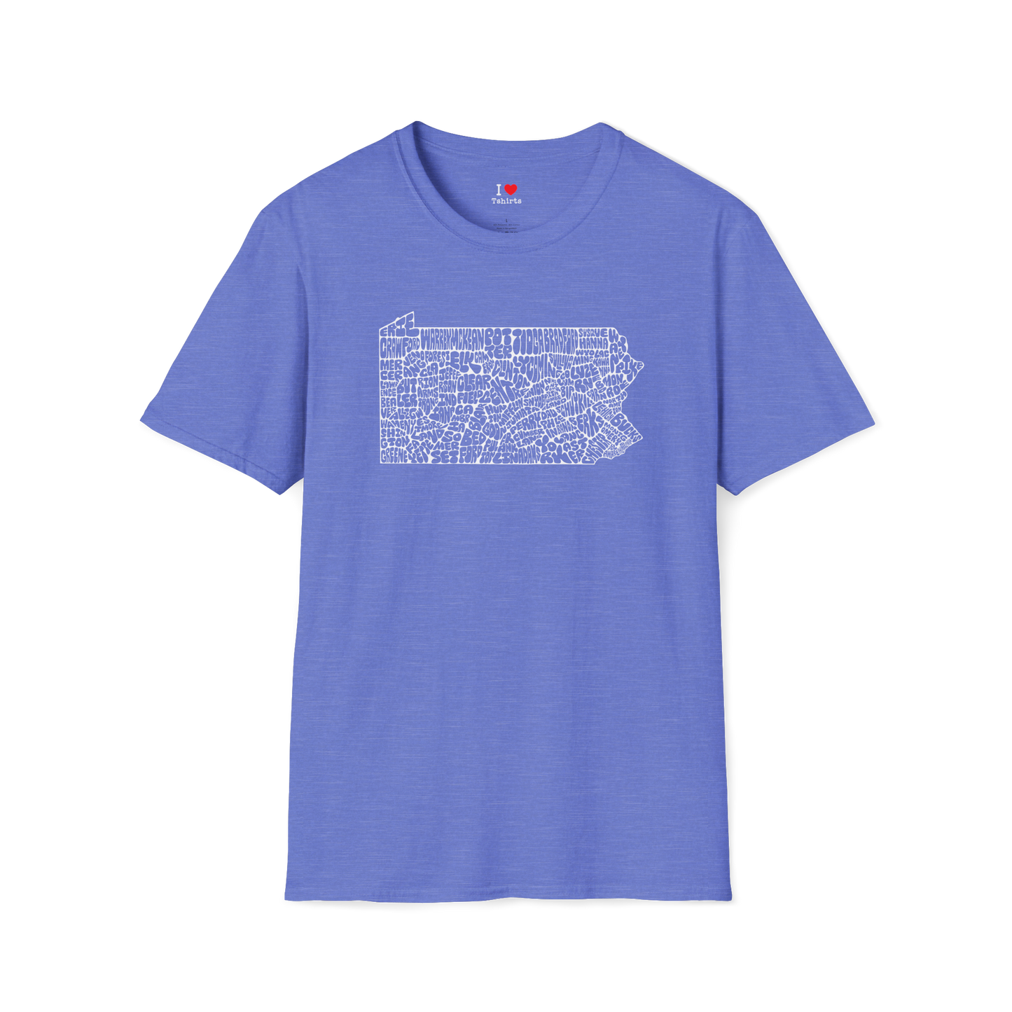 PA Counties- outline