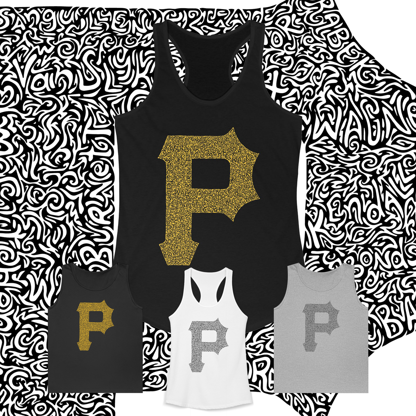 Pirate P tank top