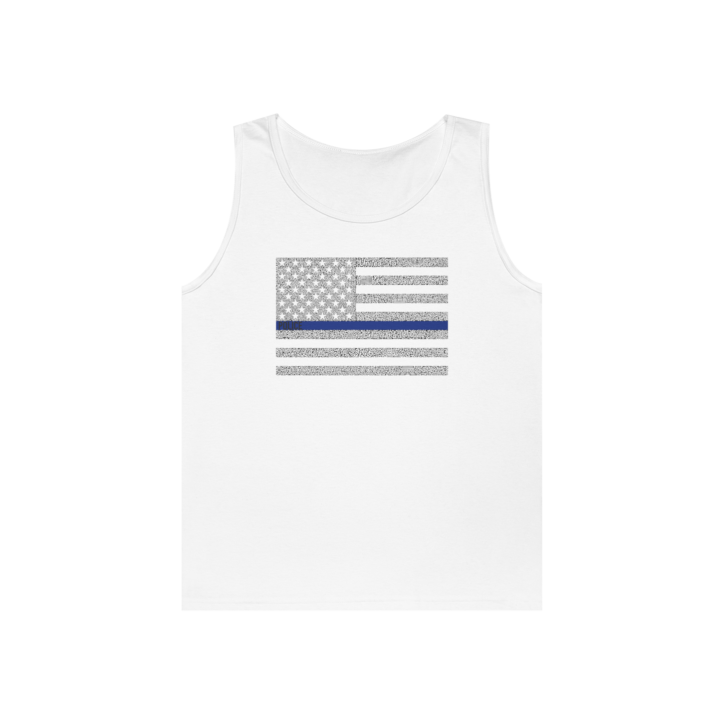 US Flag Tribute Tank Tops
