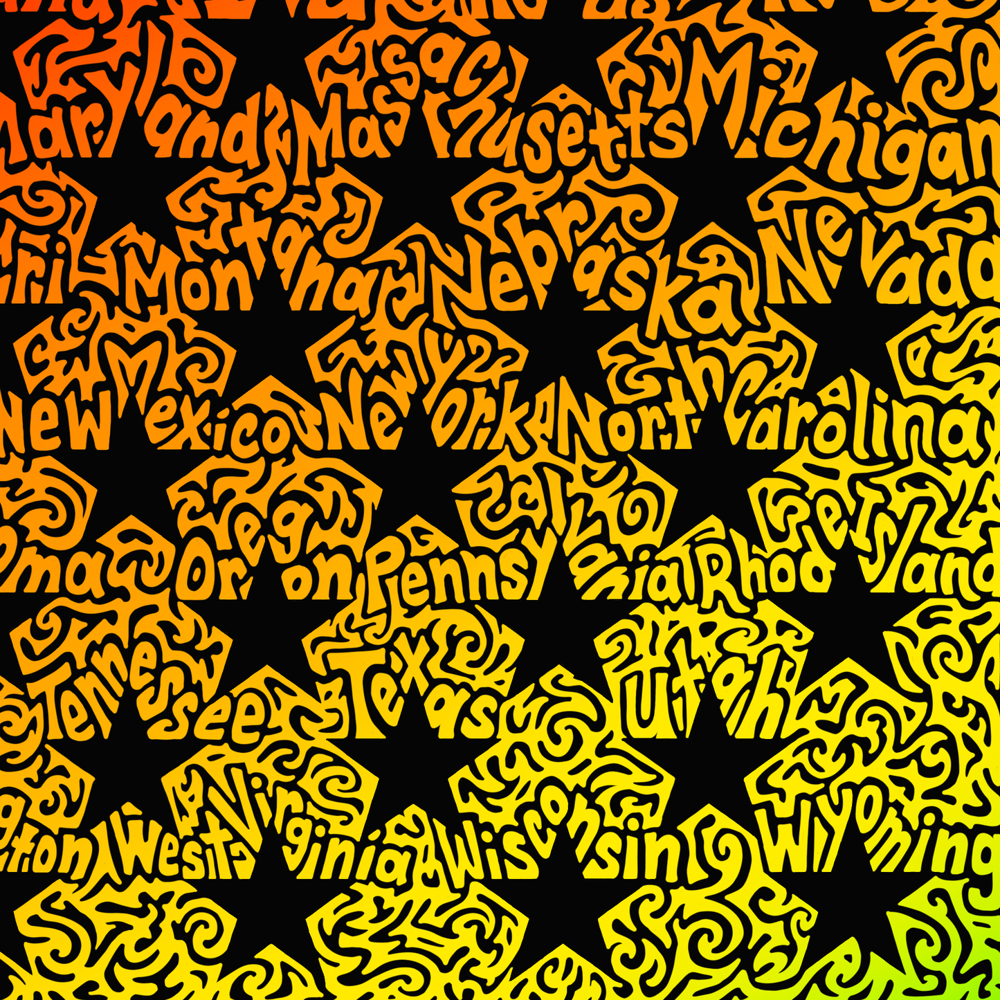 US Flag Rainbow tank top