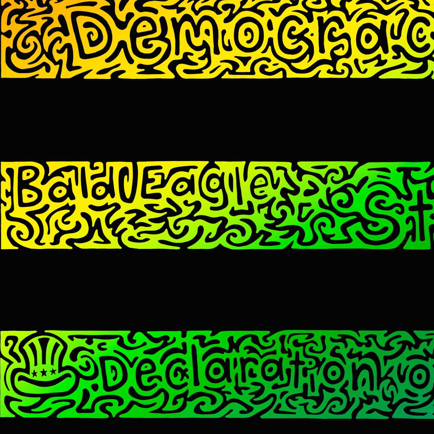 US Flag Rainbow tank top