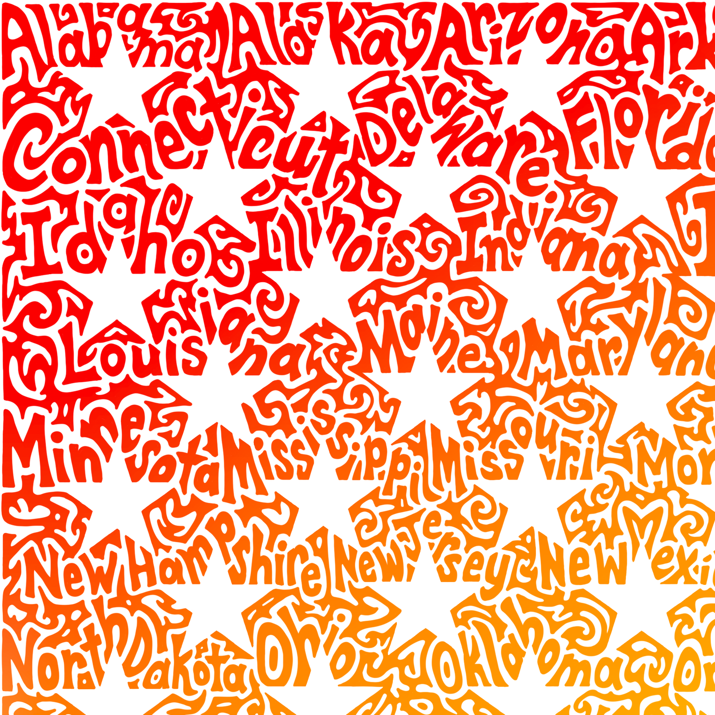 US Flag Rainbow tank top