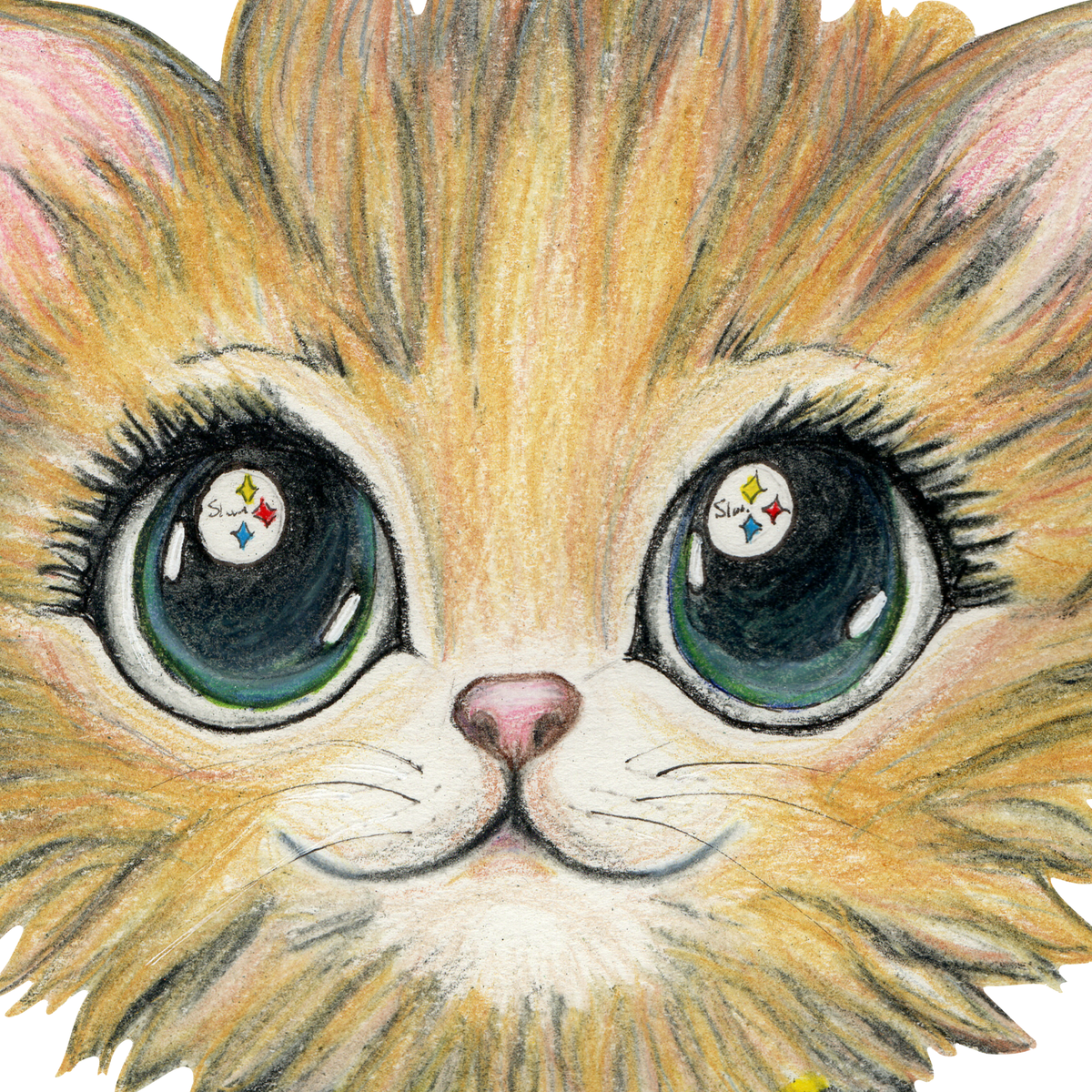 Black and Gold Cat