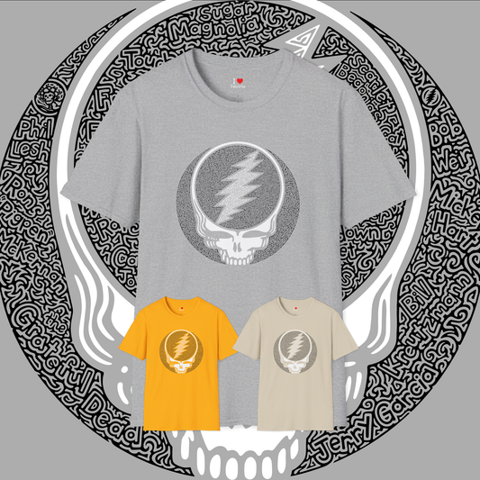 Grateful Dead black and white